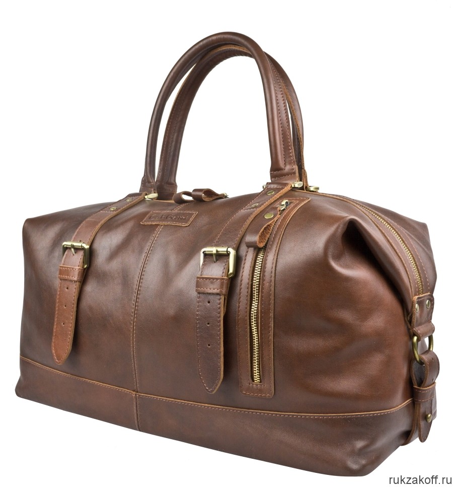 Кожаная дорожная сумка Carlo Gattini Campora Premium brown