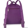 Женский кожаный рюкзак Orsoro d-443 фиолетовый