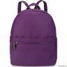 Женский кожаный рюкзак Orsoro d-443 фиолетовый