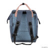 Женская сумка-рюкзак Polar 18234 Чёрный с серым