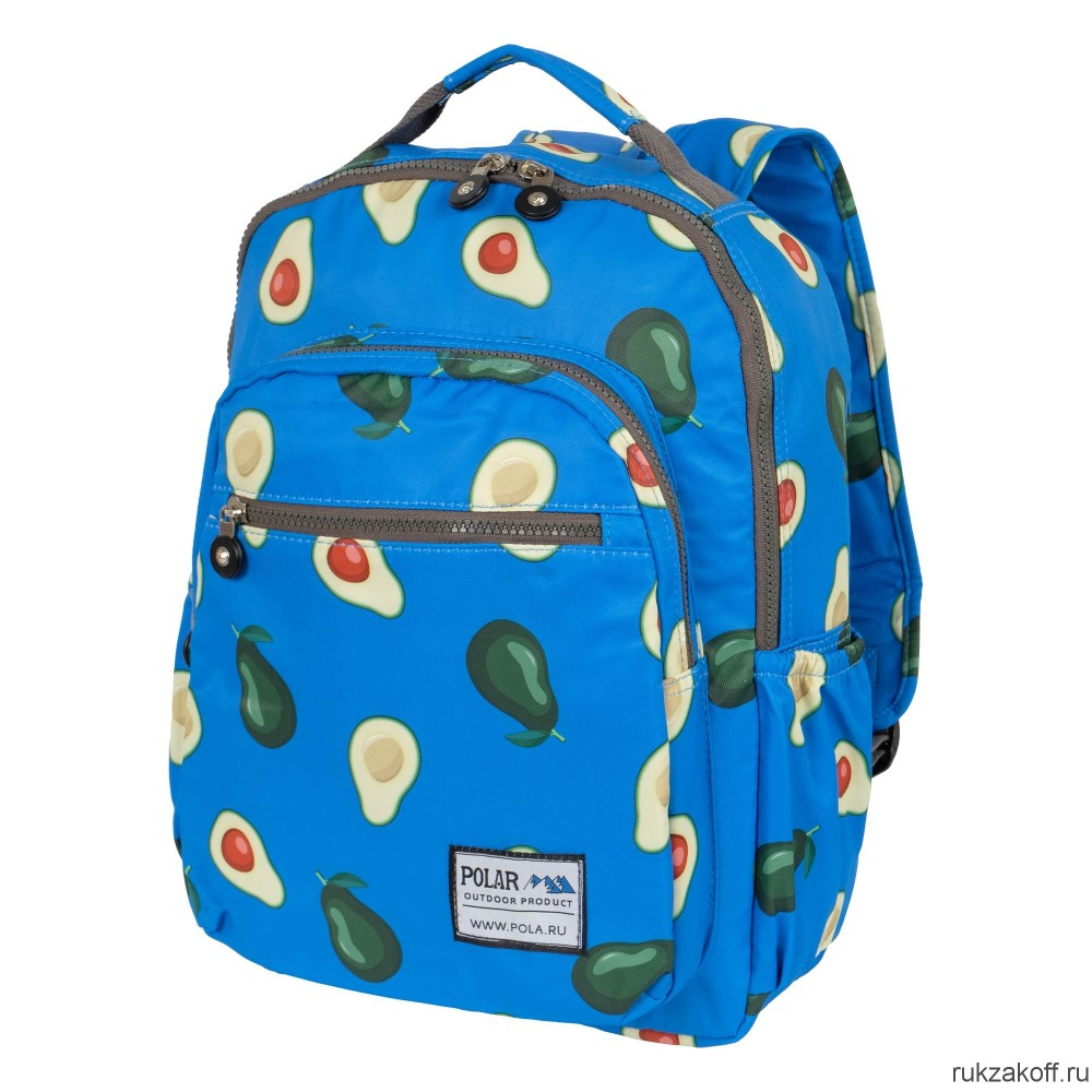 Рюкзак Polar П8100-2 Синий (авокадо)