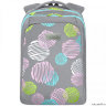Рюкзак школьный Grizzly RG-066-2 Светло-серый