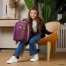 Рюкзак школьный GRIZZLY RAf-392-4 фиолетовый