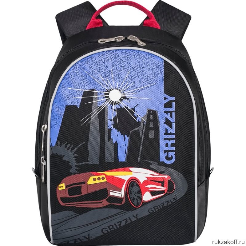 Рюкзак Grizzly City and Car Red Rs-734-1