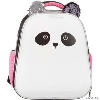 Ранец для девочки 1-2 класс с ушками ортопедический №1 School Max Panda