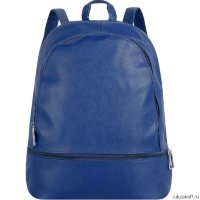 Кожаный рюкзак Monkking 0753-1 синий