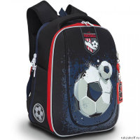 Рюкзак школьный Grizzly RAf-193-7 черный