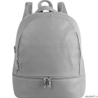 Кожаный рюкзак Monkking 0753-1 серый