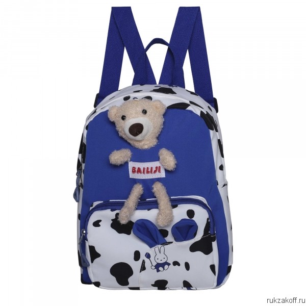 Молодежный рюкзак MERLIN D8102 бело-синий
