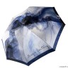 UFS0016-8 Зонт жен. Fabretti, автомат, 3 сложения, сатин синий
