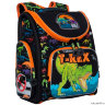 Рюкзак школьный Grizzly RAr-081-2 Чёрный/Оранжевый