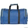 Спортивная сумка Polar 6066с Черный (голубые вставки)