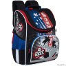 Рюкзак школьный с мешком Grizzly RAm-085-4 Синий/Красный