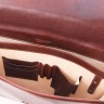 Amalfi - Кожаный портфель с одним отделением (Коричневый)