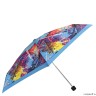 UFZ0005-9 Зонт женский, механический, 5 сложений, эпонж голубой