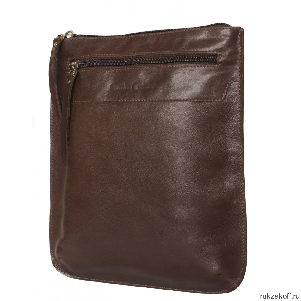 Кожаная мужская сумка Carlo Gattini Saltara brown 5021-02