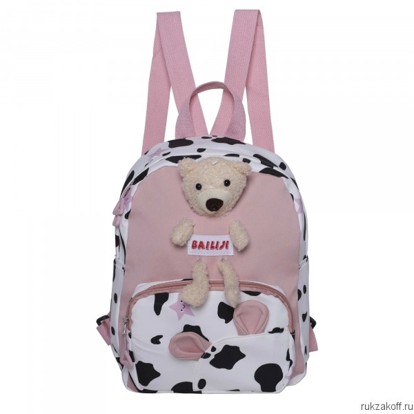Молодежный рюкзак MERLIN D8102 бело-розовый