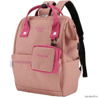 Дорожный женский рюкзак-сумка Himawari HW-H2268 Розовый