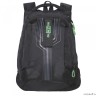 Молодежный рюкзак MERLIN F505 черно-зеленый