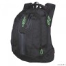 Молодежный рюкзак MERLIN F505 черно-зеленый
