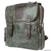 Кожаный рюкзак Carlo Gattini Santerno green/brown