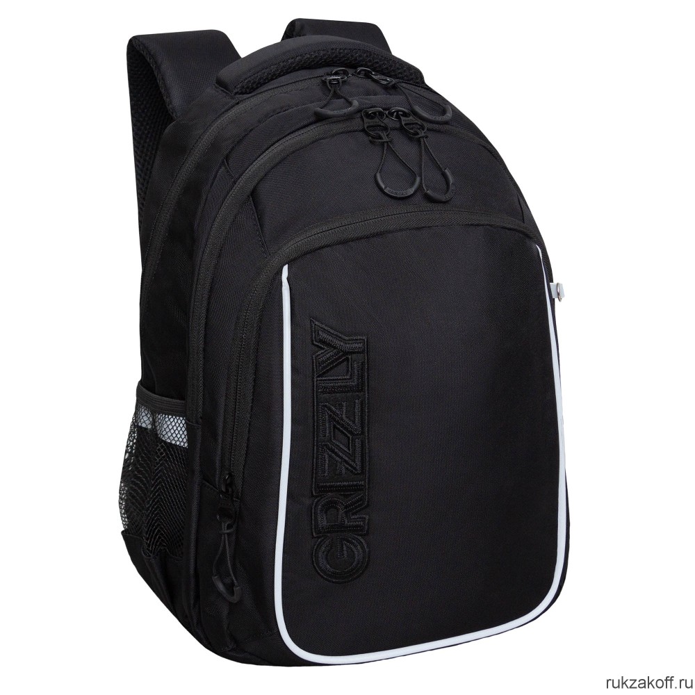 Рюкзак школьный GRIZZLY RB-352-4 черный