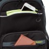 Рюкзак школьный GRIZZLY RB-254-4/2 (/2 черный - салатовый)