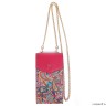 Женская сумка-кошелёк FABRETTI 20122501NPpaisley-74 малиновый