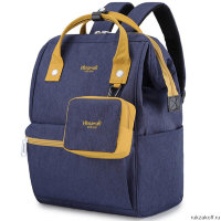 Дорожный женский рюкзак-сумка Himawari HW-2269 Темно-синий