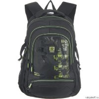 Рюкзак Grizzly Outline Black-green RU-722-2