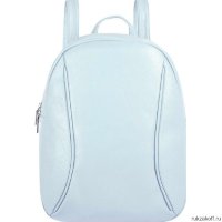 Кожаный рюкзак Monkking 0754 голубой