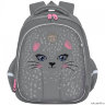 Рюкзак школьный Grizzly RAz-186-3 серый