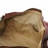 Дорожная сумка Tuscany Leather Lisbona (даффл маленький размер) Темно-коричневый