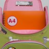 Рюкзак школьный с мешком GRIZZLY RAm-384-8 оливковый