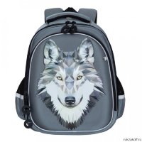 Рюкзак школьный Grizzly RAz-087-3 Серый