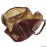 Дорожная сумка Tuscany Leather Lisbona (даффл большой размер) Коричневый