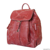 Женский кожаный рюкзак Carlo Gattini Aventino red